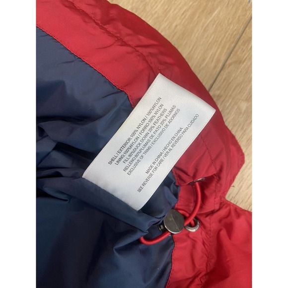 Orvis Men's Large Duck Down Fill Puffy Vest Red - Picture 5 of 7